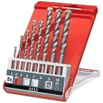 kwb set svrdla za zidanje, 8 komada (set svrdla za rotacijske i udarne bušilice) kwb  39800  set spiralnih svrdla za kamen 8-dijelni 3 mm, 10 mm   8 St.