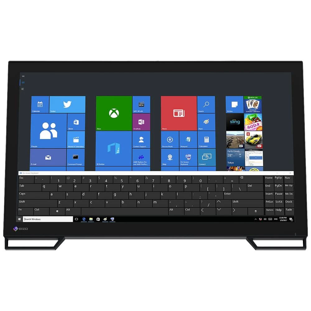 EIZO FDF2382WT-BK LED zaslon Energetska učinkovitost 2021 F (A - G) 58.4 cm (23 palac) 1920 x 1080 piksel 16:9 11 ms Di slika