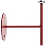 Pribor, zidni nosač za magnetnu svjetiljku Miram, širina: 85 mm, visina: 96 mm, crvena Deko Light 930621 Miriam stenski držač     rubin-crvena