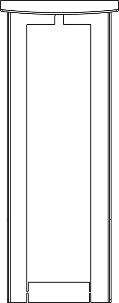 Ritto by Schneider 1583070 Video-portafon Ritto 1583070 Portier Kišnica 4x Bijela slika