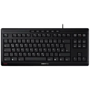 CHERRY JK-8600DE-2 žičani tipkovnica njemačka, qwertz crna slika