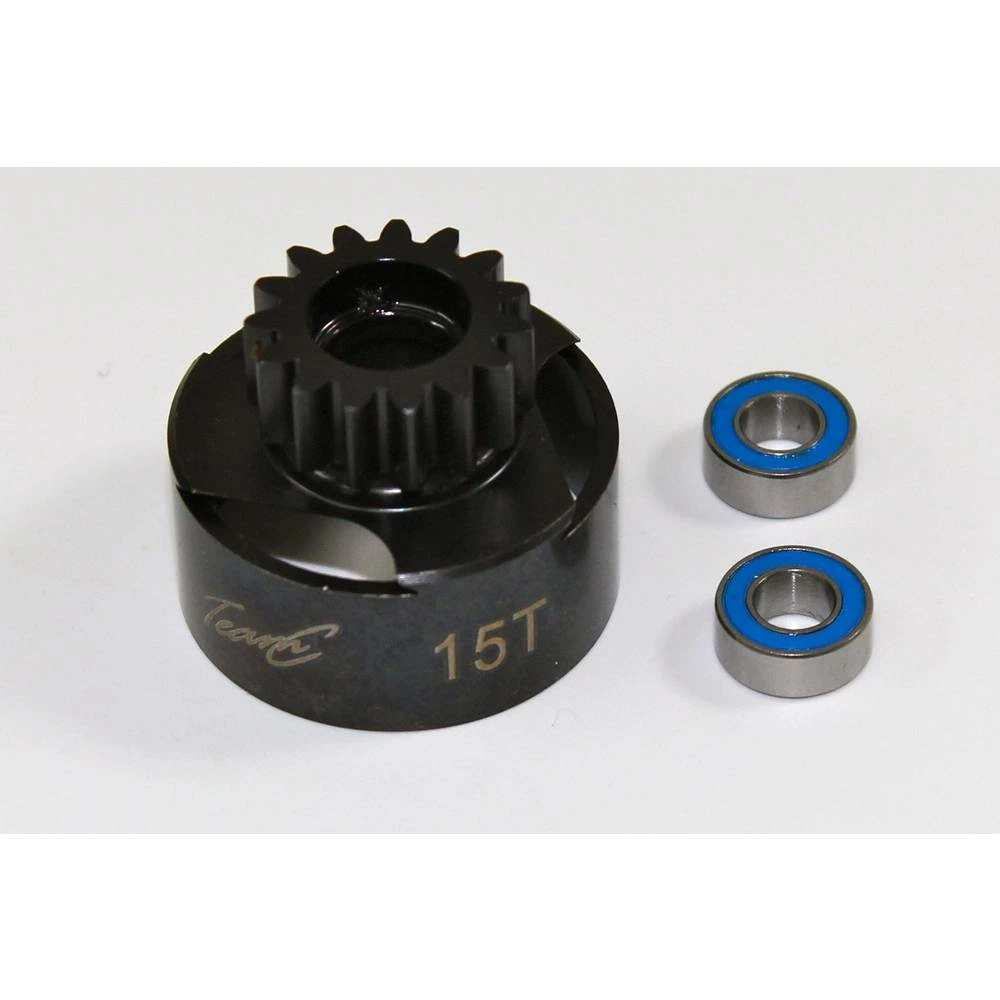 Rezervni dio Team C TU0855 Zvono spojke 15 zubaca uklj. kuglični ležaj slika