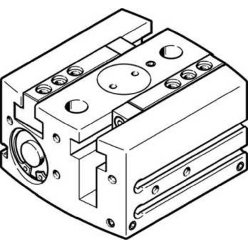 FESTO 3361483 HGPL-25-20-A-B paralelna hvataljka Materijal kućišta: aluminij  1 St. slika