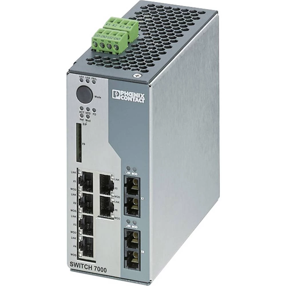 Industrijski eternetski preklopnik Phoenix Contact FL SWITCH 7006/2FX-EIP slika