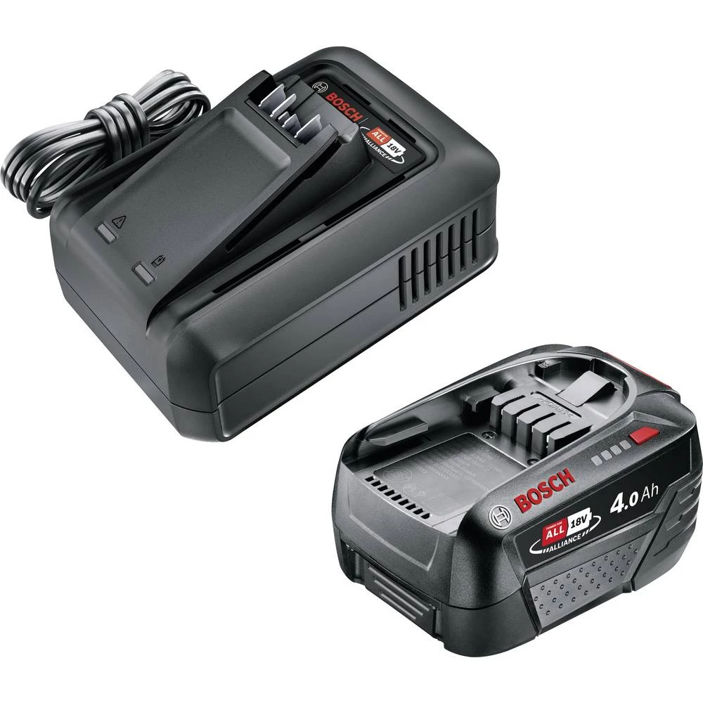 GARDENA 14915-20 Starter Kit QC AL 18V-44 + 1 x 4,0 Ah SoC baterija za alat i punjač 18 V 4.0 Ah Li-Ion slika