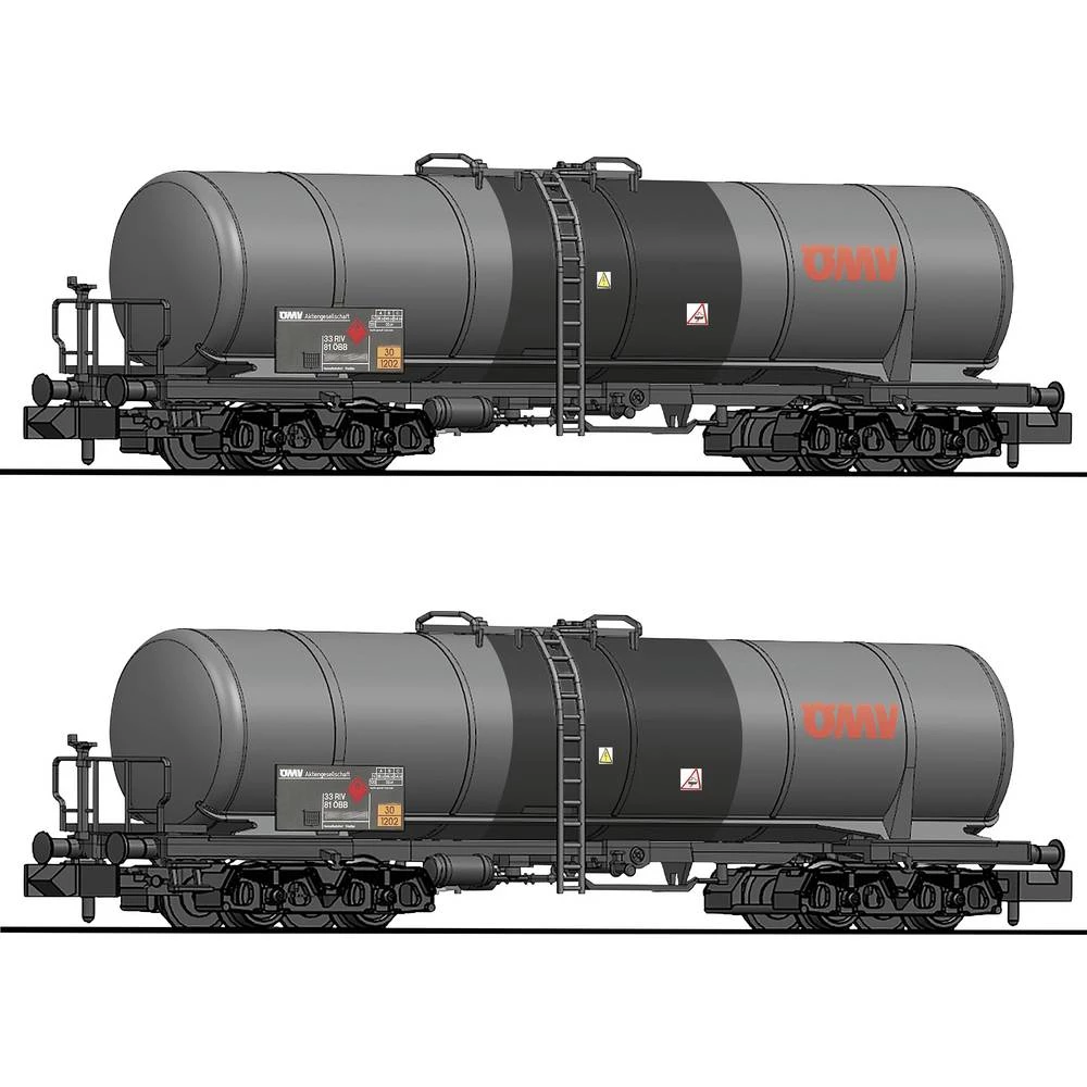 Fleischmann 825812 N komplet od 2 vagona-cisterne ÖMV ÖBB-a slika