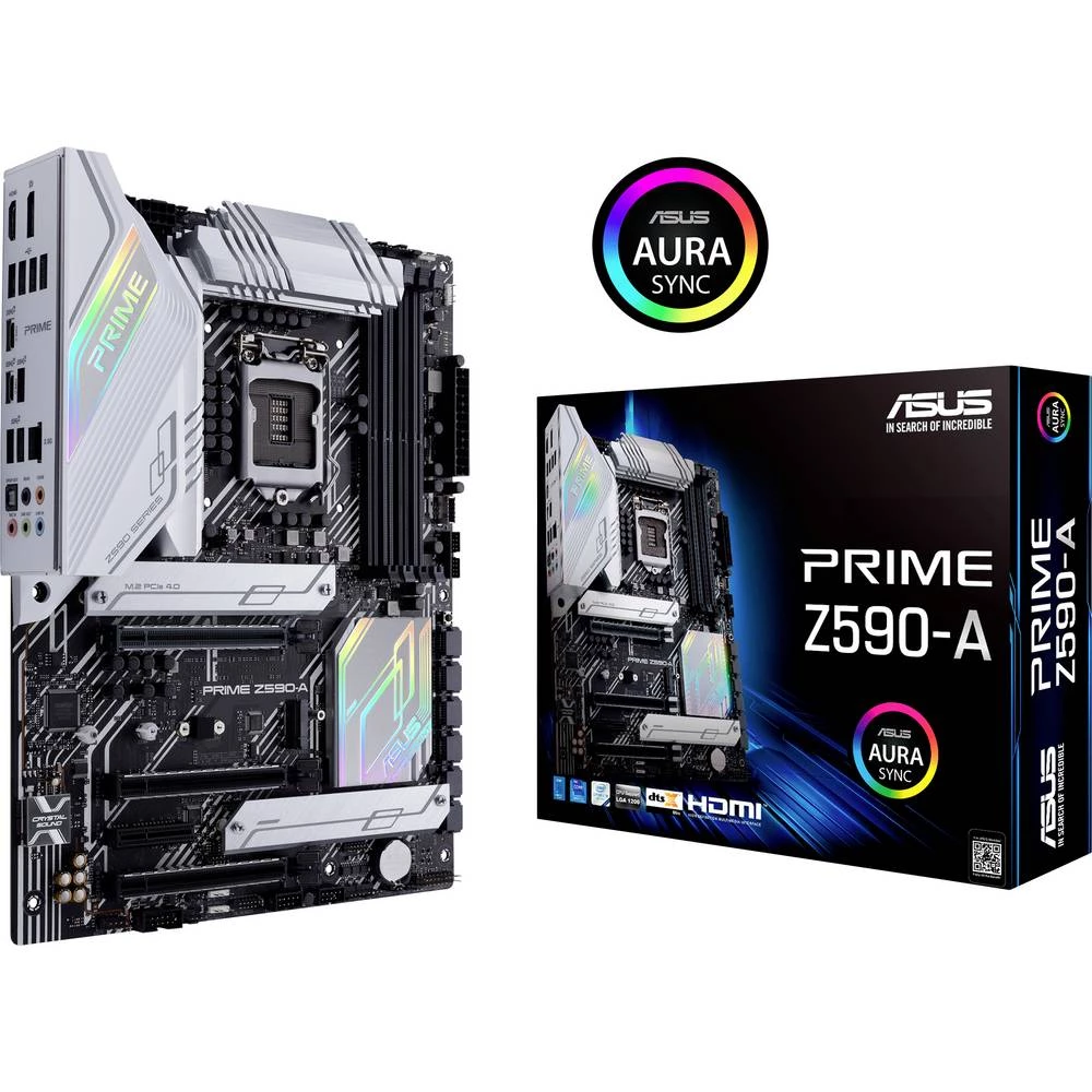 Asus PRIME Z590-A matična ploča Baza Intel® 1200 Faktor oblika ATX Set čipova matične ploče Intel® Z590 slika