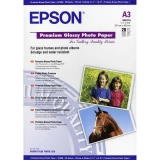 Foto papir Epson Premium Glossy Paper A3 C13S041315 DIN A3 20 Stranica Sjajan