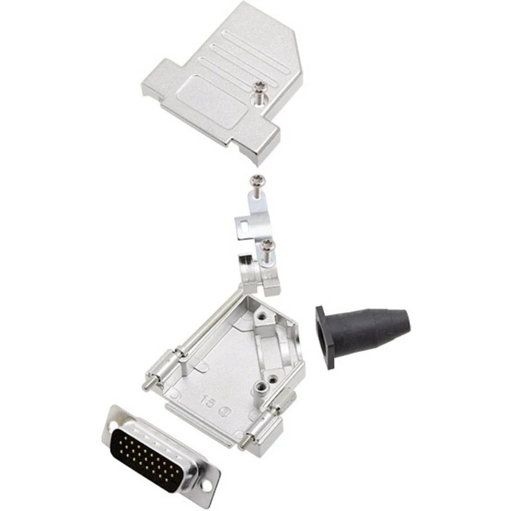 Komplet D-SUB pinskih konektora 45 ° Broj polova: 62 Lemni kup Amphenol 1 ST slika