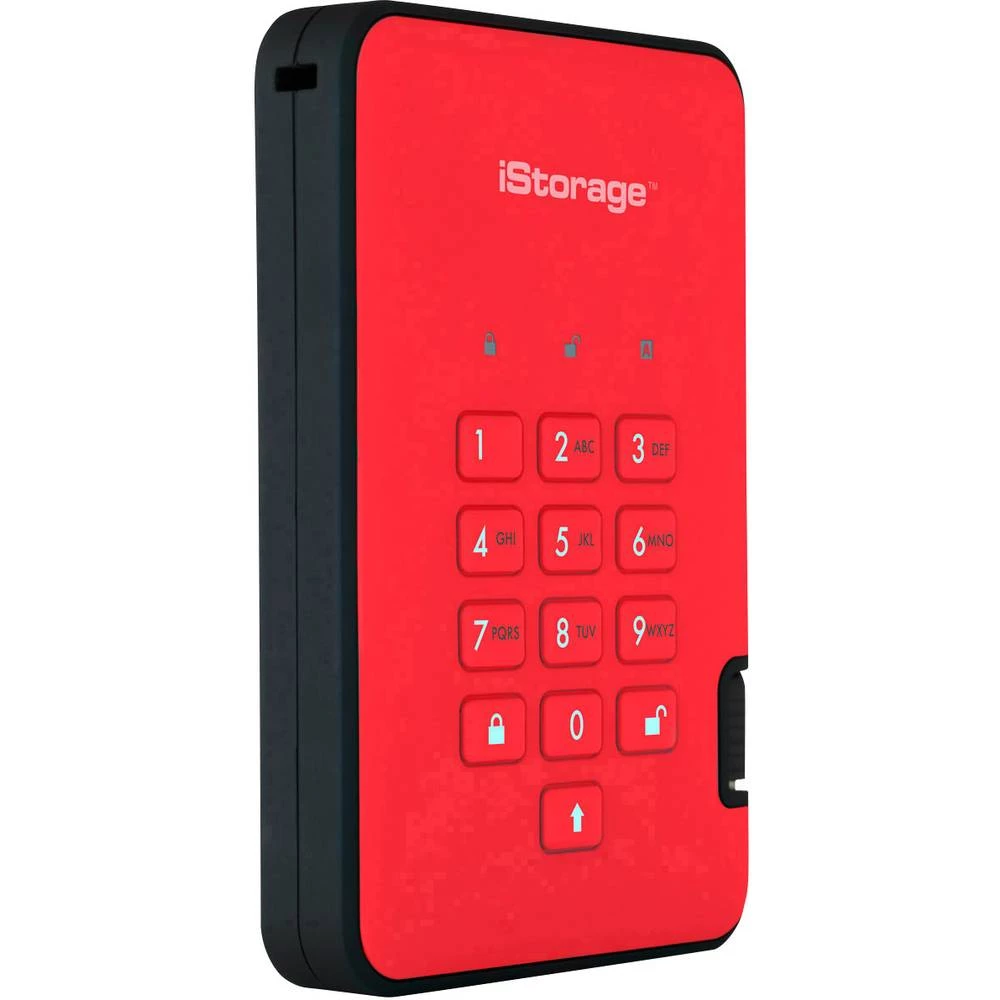 Vanjski tvrdi disk 6,35 cm (2,5 inča) iStorage diskAshur 2® Crna USB 3.1 slika