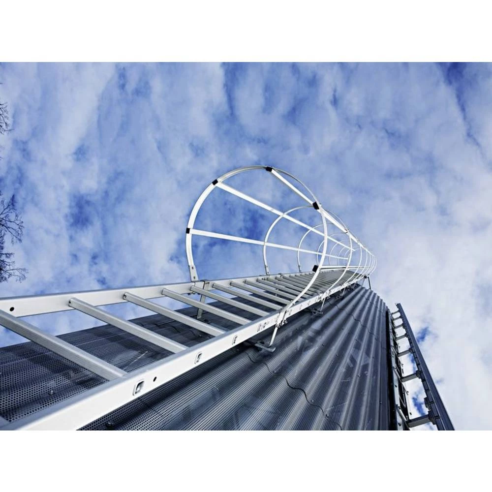 Günzburger Steigtechnik 510105 aluminij jednostupne ljestve montaža s alatom slika