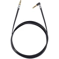 Oehlbach Utičnica Audio Priključni kabel [1x 3,5 mm banana utikač - 1x 3,5 mm banana utikač] 1.50 m Antracitna boja pozlaćeni ko slika