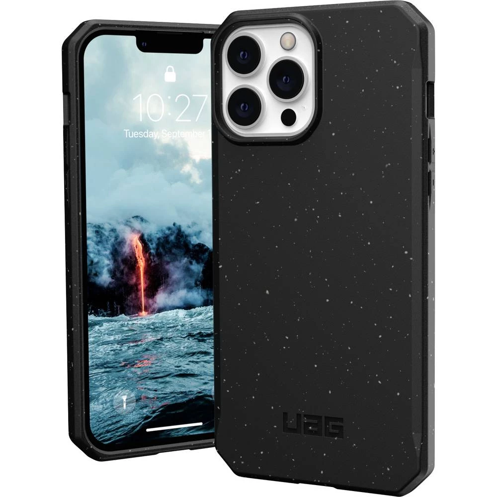 Urban Armor Gear  Outback-BIO Case  stražnji poklopac za mobilni telefon  Apple  iPhone 13 Pro Max  crna slika