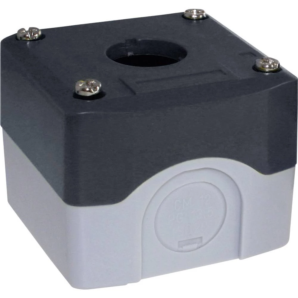 Prazno kućište (D x Š x V) 75.5 x 71 x 65.5 mm Siva Axxatronic CBCSS1GY-CON 1 ST slika