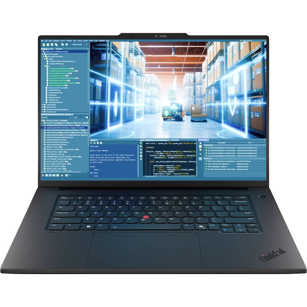 Lenovo Notebook "ThinkPad T1g G8" 40.6 cm (16 palac) WQUXGA Intel® Core™ Ultra 7 255H 64 GB RAM 1 TB SSD njemačka, qwert slika