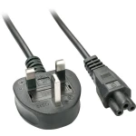 LINDY struja priključni kabel [1x muški konektor c5 - 1x UK utikač] 2.00 m