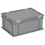 Spremnik za slaganje Pogodna za hranu (D x Š x V) 400 x 300 x 185 mm Siva 1657894 1 ST