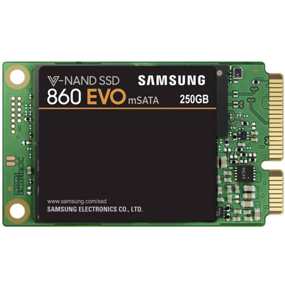 Unutarnji mSATA SSD tvrdi disk 250 GB Samsung Maloprodaja MZ-M6E250BW mSATA slika