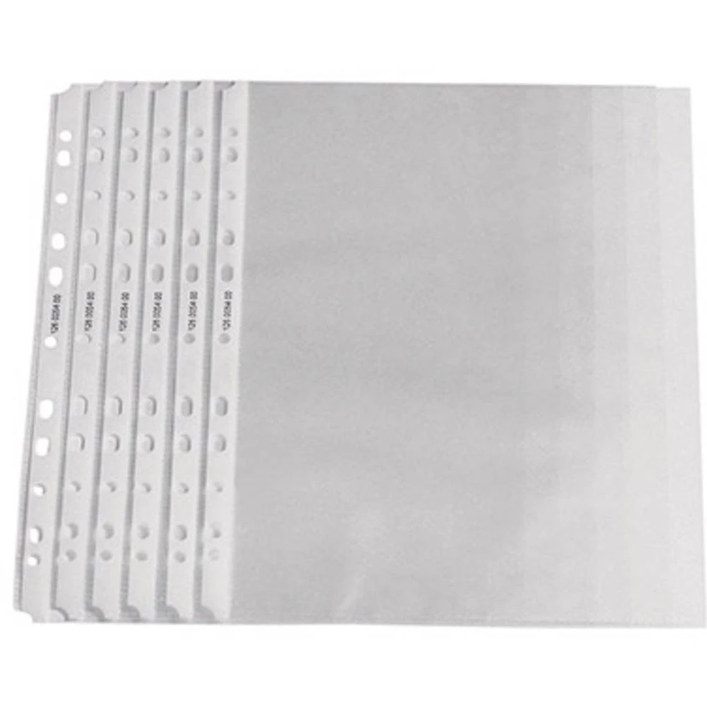 Fascikl uložni DIN A4 Polipropilen 0.05 mm Prozirna 126659800 100 ST slika