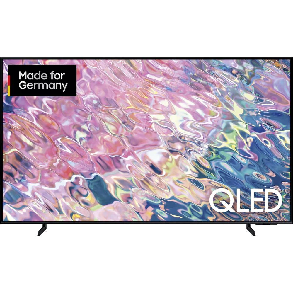 Samsung GQ55Q60B QLED-TV 138 cm 55 palac Energetska učinkovitost 2021 F (A - G) DVB-T2, dvb-c, dvb-s, UHD, Smart TV, WLAN, pvr ready, ci+ crna slika