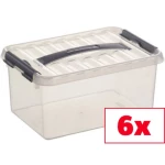 Helit kutija za pohranu Sunware Q-line prozirna 6 l (Š x V x D) 200 x 140 x 300 mm 6 St.