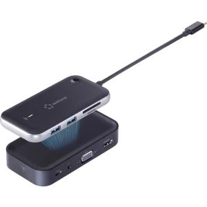 Renkforce RF-4499450 USB-C ™ mini priključna stanica Prikladno za marku: Universal bežični prijenos slike, integrirani slika