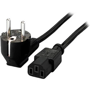Equip struja priključni kabel [1x muški konektor CEE - 1x muški konektor CEE] 1.8 m crna slika