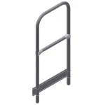 ZARGES 42359844 Platformska ograda,f. Podest stepenice B 600mm,moguće skidanje 1 kom.