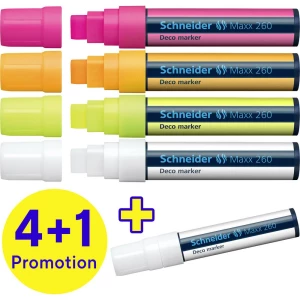 Schneider Schreibgeräte flomaster Decomarker Maxx 260 sortiert Box 5 Stück 126070 1 St. slika