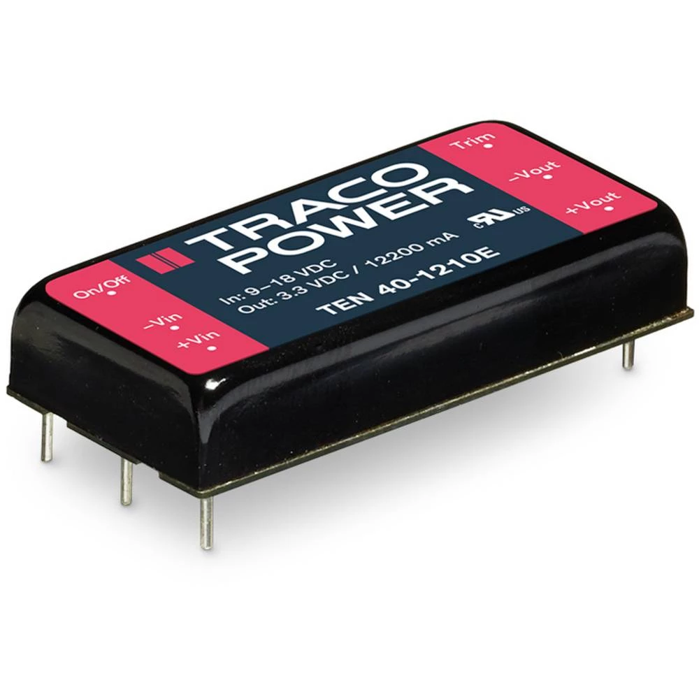 TracoPower TEN 40-2415E DC/DC pretvarač za tiskano vezje 1.666 A 40 W Broj izlaza: 1 x Content 1 kom. slika