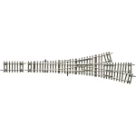 H0 RocoLine (bez podloge) 42454 trosmjerna skretnica 287.5 mm 1 St.