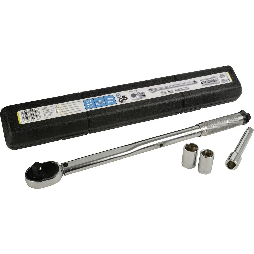 Momentni ključ set S preklopnom račnom 1/2" (12.5 mm) 210 Nm (max) cartrend 146002 slika