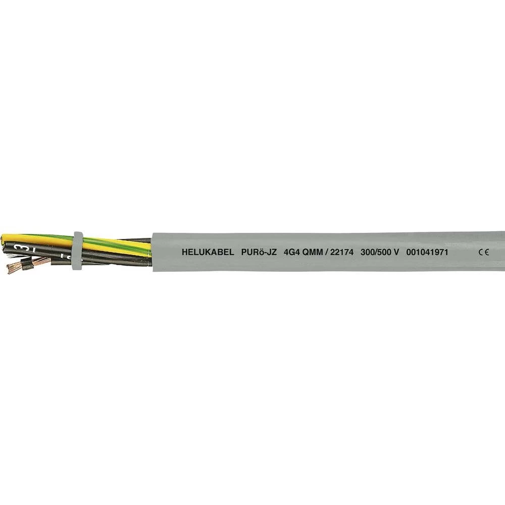 Helukabel PURö-JZ kontrolni vod 3 G 0.50 mm² siva 22101-500 500 m slika