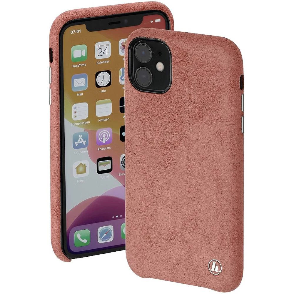 Hama "Finest Touch" stražnji poklopac za mobilni telefon Apple koraljna slika