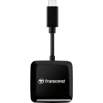 Transcend TS-RDC3 vanjski čitač memorijskih kartica USB-C™ crna