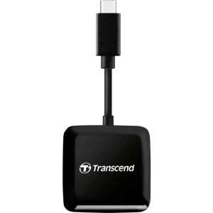 Transcend TS-RDC3 vanjski čitač memorijskih kartica USB-C™ crna slika