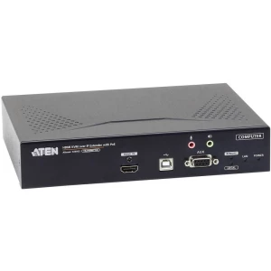 ATEN KE8952T-AX HDMI™, USB, audio line-out, utičnica za mikrofon, RS232 proširenje (produžetak) putem mrežnog kabela RJ45 10 km slika