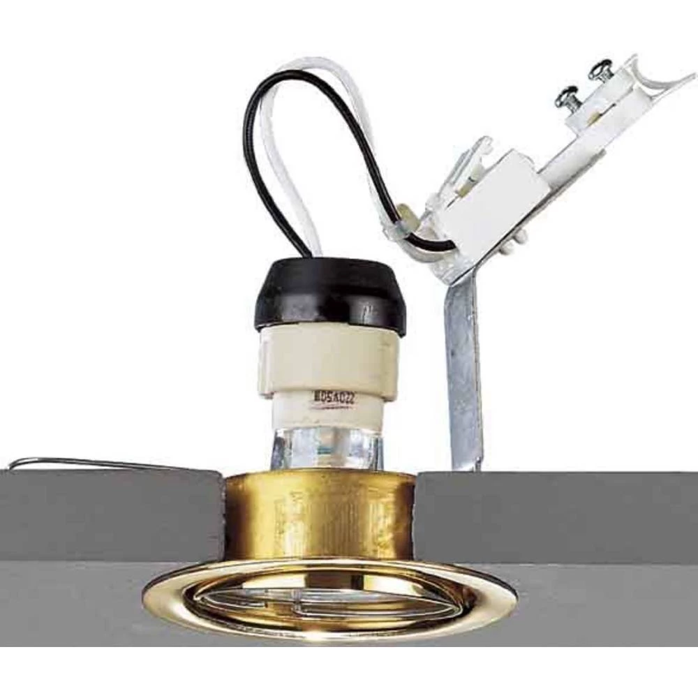 Brumberg 0H206701 0H206701 ugrađeno svjetlo visokonaponska halogena žarulja GZ10 50 W mjedena slika