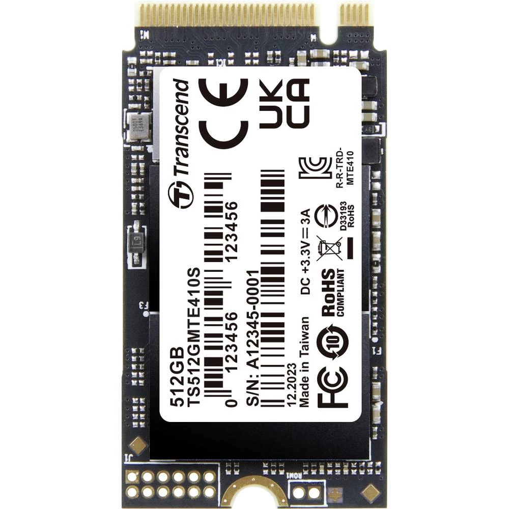 Transcend 512 GB unutarnji M.2 SSD PCIe NVMe 4.0 x4 maloprodaja TS512GMTE410S slika