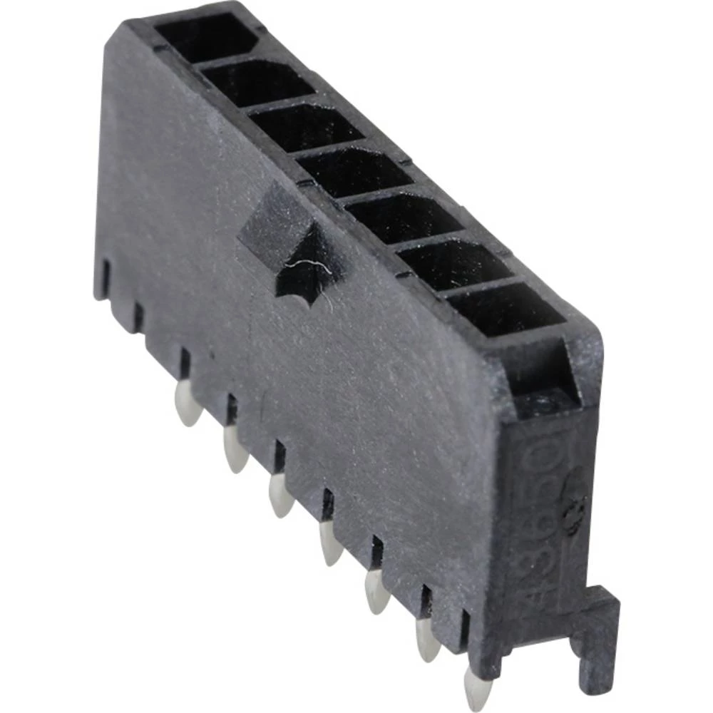 Molex ugradna standardna letva s muškim kontaktima Ukupan broj polova 7 Raster: 3 mm 436500715 1 St. Tray slika