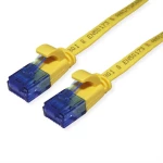 Value 21992034 RJ45 mrežni kabel, Patch kabel CAT 6a U/UTP 1.50 m žuta 1 St.