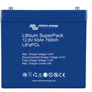 Victron Energy SuperPack BAT512060705 solarni akumulator 12.8 V 60 Ah LiFePO 4 (Š x V x D) 229 x 213 x 138 mm M6 vijčani slika