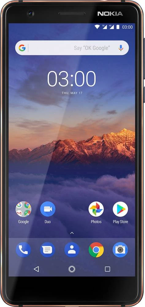 Nokia 3.1 Version 2018 Smartphone Blue (plave boje) slika