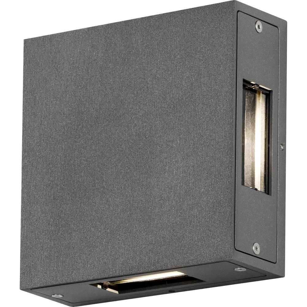 LED zidna lampa za vanjsku primjenu 12 W, toplo bijelo svjetlo Konstsmide Cremona 7984-370 Anthrazit slika