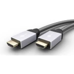 Goobay HDMI Priključni kabel [1x Muški konektor HDMI - 1x Muški konektor HDMI] 5.0 m Crna
