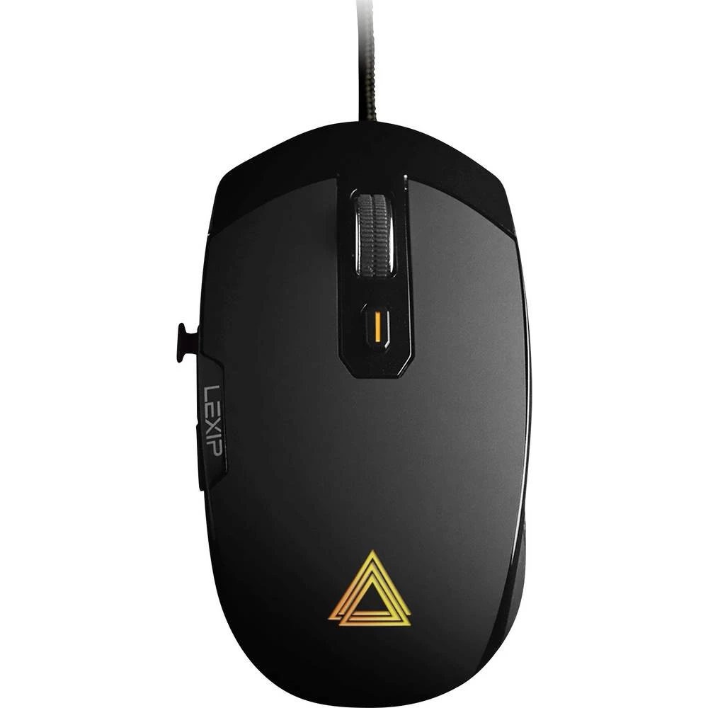 Pixminds    PU94 3D    žičani    3D miš, wlan miš    laser    osvjetljen    crna, RGB slika