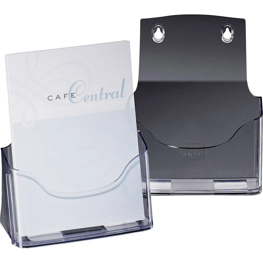Sigel Nosač brošure u tablici LH112 Prozirna DIN A5 170 mm x 200 mm x 75 mm Broj pretinaca 1 slika