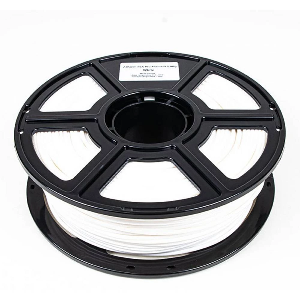 Maertz    8010    Budget PLA Pro Weiß 2,85 mm 1 KG    3D pisač filament    PLA        2.85 mm    1000 g    bijela        1000 g slika