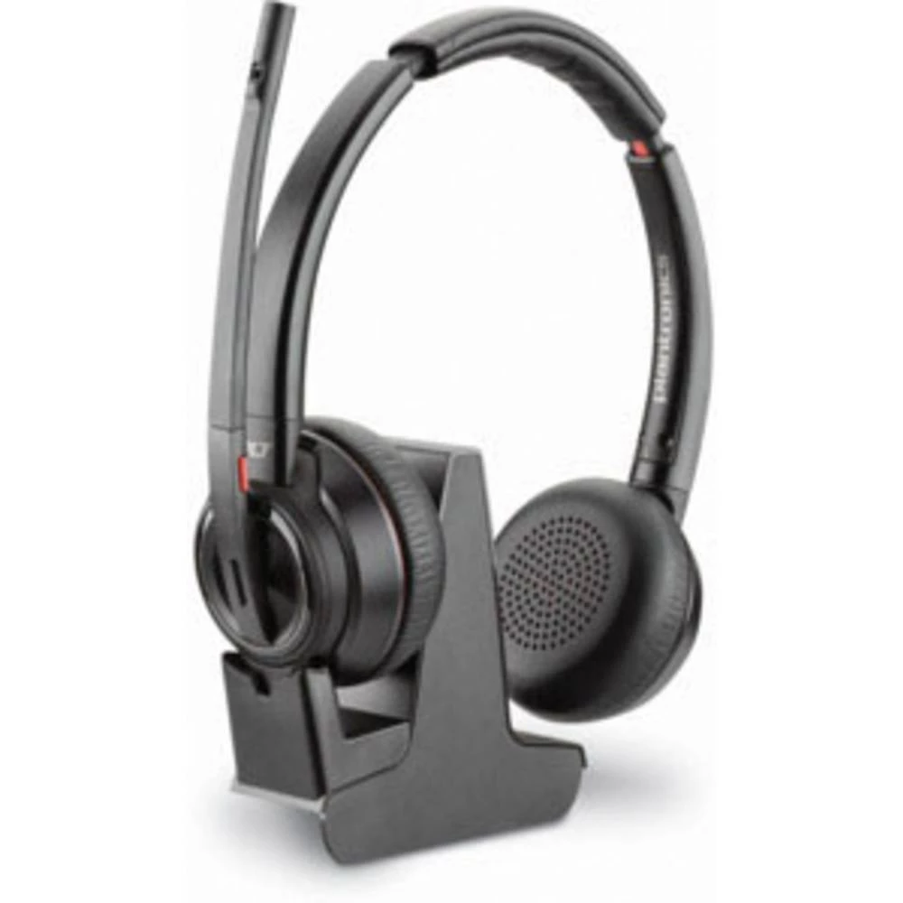 Plantronics DECT Ersatzheadset Savi W8220 ohne Basis Telefonske slušalice Bluetooth Bežične, Stereo Na ušima Crna slika