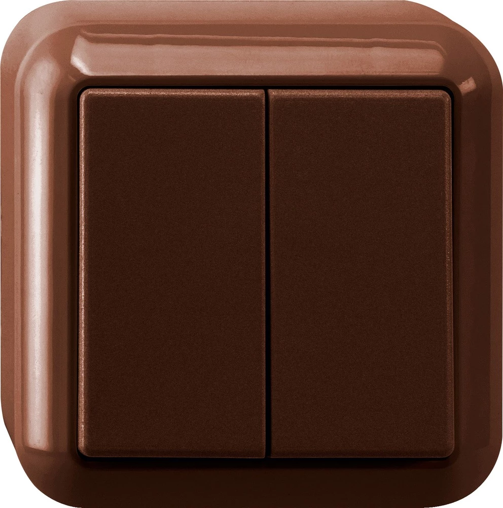 Prekidač IP20 Smeđa boja Merten MEG3115-8717 slika